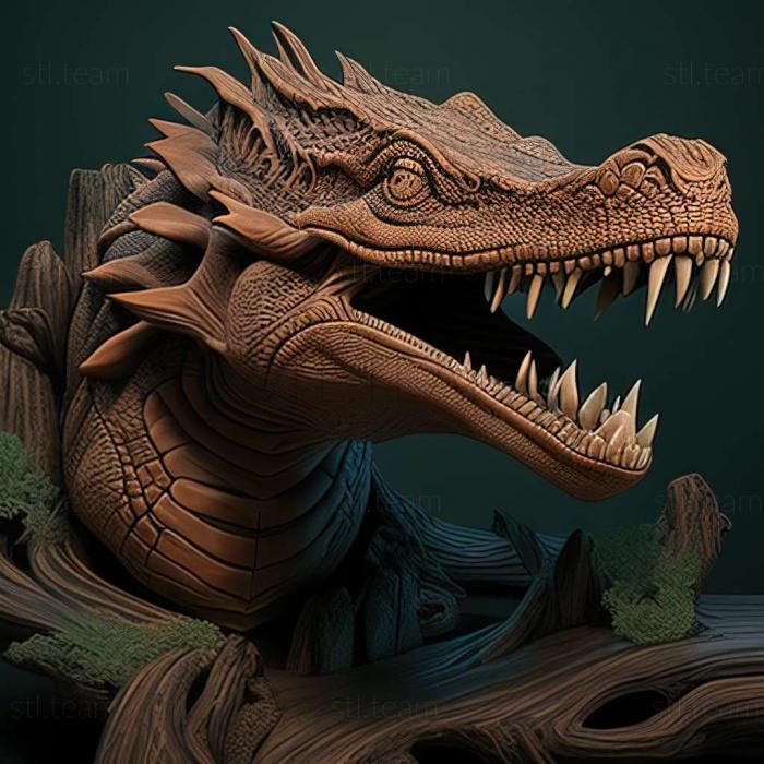 3D model Confractosuchus (STL)